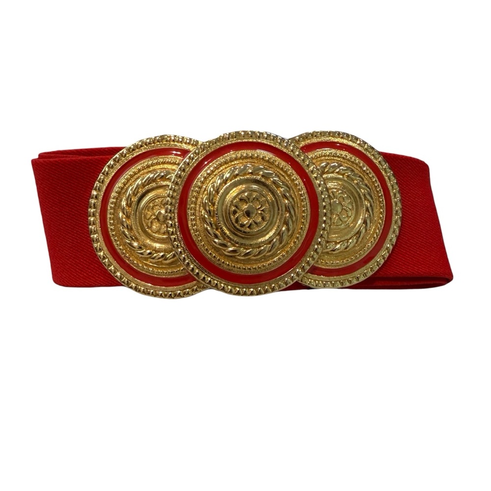 Vintage 80’s Nani Lewis Gold Coin Belt